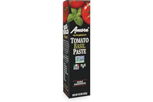 Amore Basil Tomato Paste, 4.5 Ounce Tube