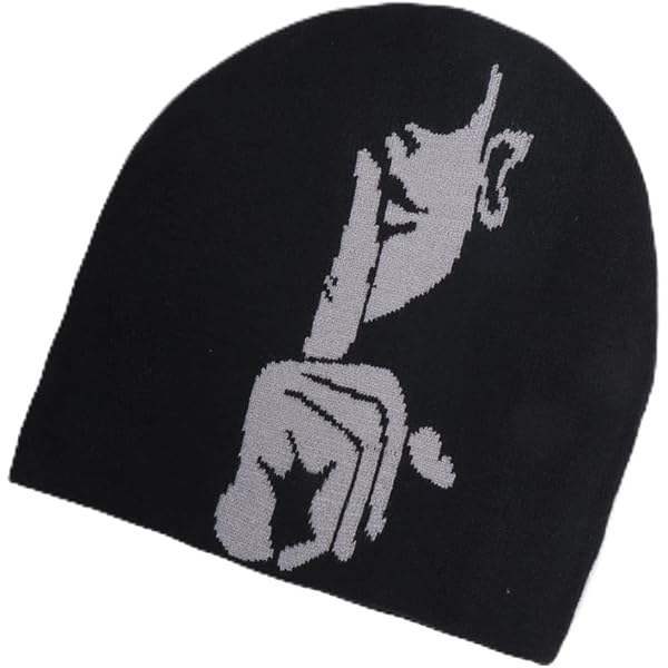 帽子 00's cross design beanie archive y2k Beanie With Cross | Y2K Wave