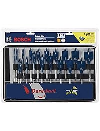 Bosch Daredevil - Juego de brocas de acero al carbono estándar con bolsa (19 piezas)