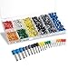 Wire Ferrules, Sopoby Insulated Ferrule Crimp Pin Terminal Kit for Electrical Projects, AWG 24-10, 8 Sizes primary