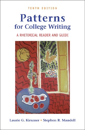 Patterns for College Writing: A Rhetorical Read... 0312477635 Book Cover