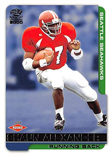 Shaun Alexander Football Card Alabama Crimson Tide 2000