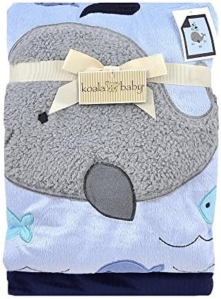 Koala Baby Blue Whale Jumbo Blanket