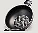 Happycall 5 Layer Diamond Nonstick Party Wok, 13inch, Stir Fry Pan, Jumbo Size, Double Handle Wok, Deep Frying, With Glass Lid