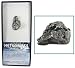 SILVER STREAK Small Hunk of Genuine Meteorites Approx 4,200 Years Old Approx 1-1/4” x 3/4