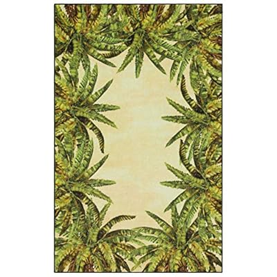 Mohawk Home Verde Palm Area Rug, 5 ft x 8 ft, Green 51BUUNLT7xL