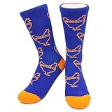 Neon Eaters - Funky Chicken Nuggets Socks - Unique, Crazy, Fun, 100% comfort guarantee