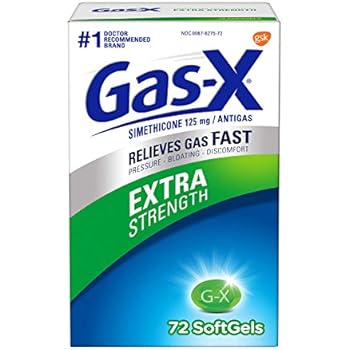 Gas-X Extra Strength Softgel for Fast Gas Relief, 72 count