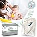 Brooklyn Bamboo Baby Hooded Towel, Soft, Hypoallergenic Thick, Organic, Infant & Toddler Layette & Registry & Gift Basket Sets, Large