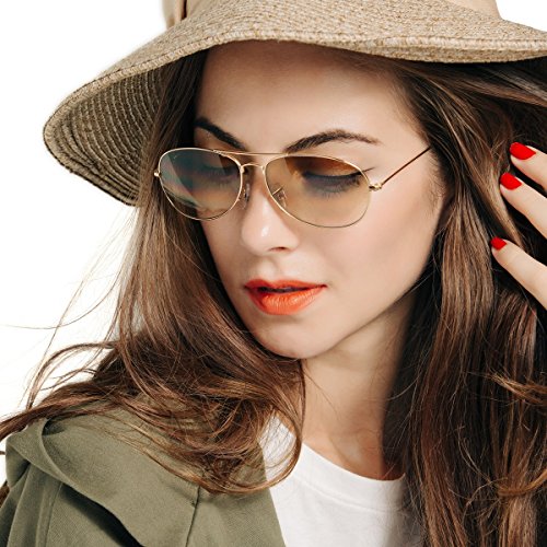 Small Face Aviator Sunglasses, Shades Women/Men UV