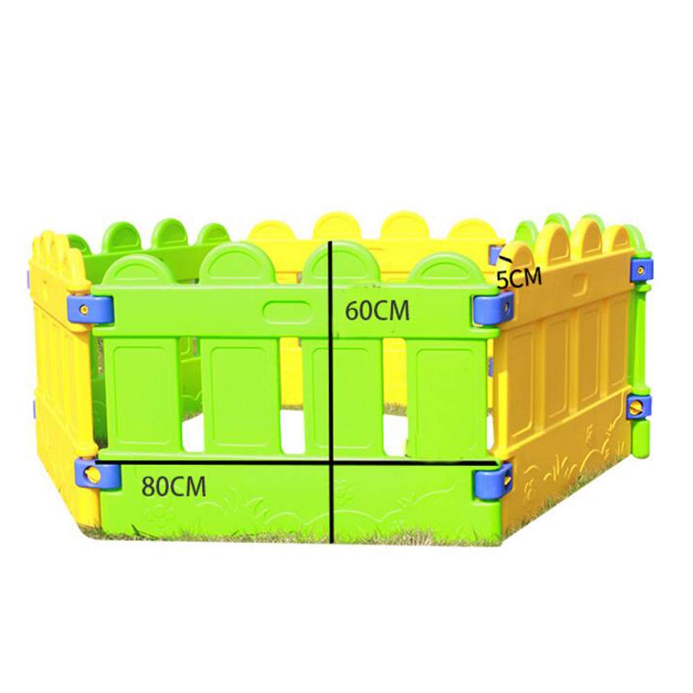 Xiaolin Zaun Spiel Zaun Garten Zaun Ball Pool Faltbarer Innen Und Sicherheits Zaun Der Kinder Amazon De Baby
