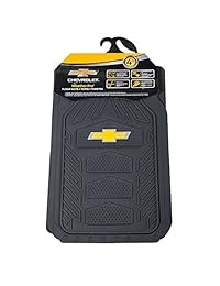 Plasticolor 001664R03 Weatherpro   Vehículo de tamaño único, color negro Juego de alfombrillas para suelo, 4 unidades