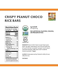 Envirokidz barras crocantes de arroz orgánicas sin gluten