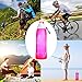 TURN RAISE Silicone Hiking Water Bottle, Set of 2 Pack
