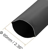 TA-VIGOR 60mm Heat Shrink Tubing 1M 2:1 Adhesive-Lined Black view 2