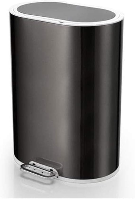 ZLC Bote de Basura Multifunción Cubos De Basura De Interior, Oval Cubo