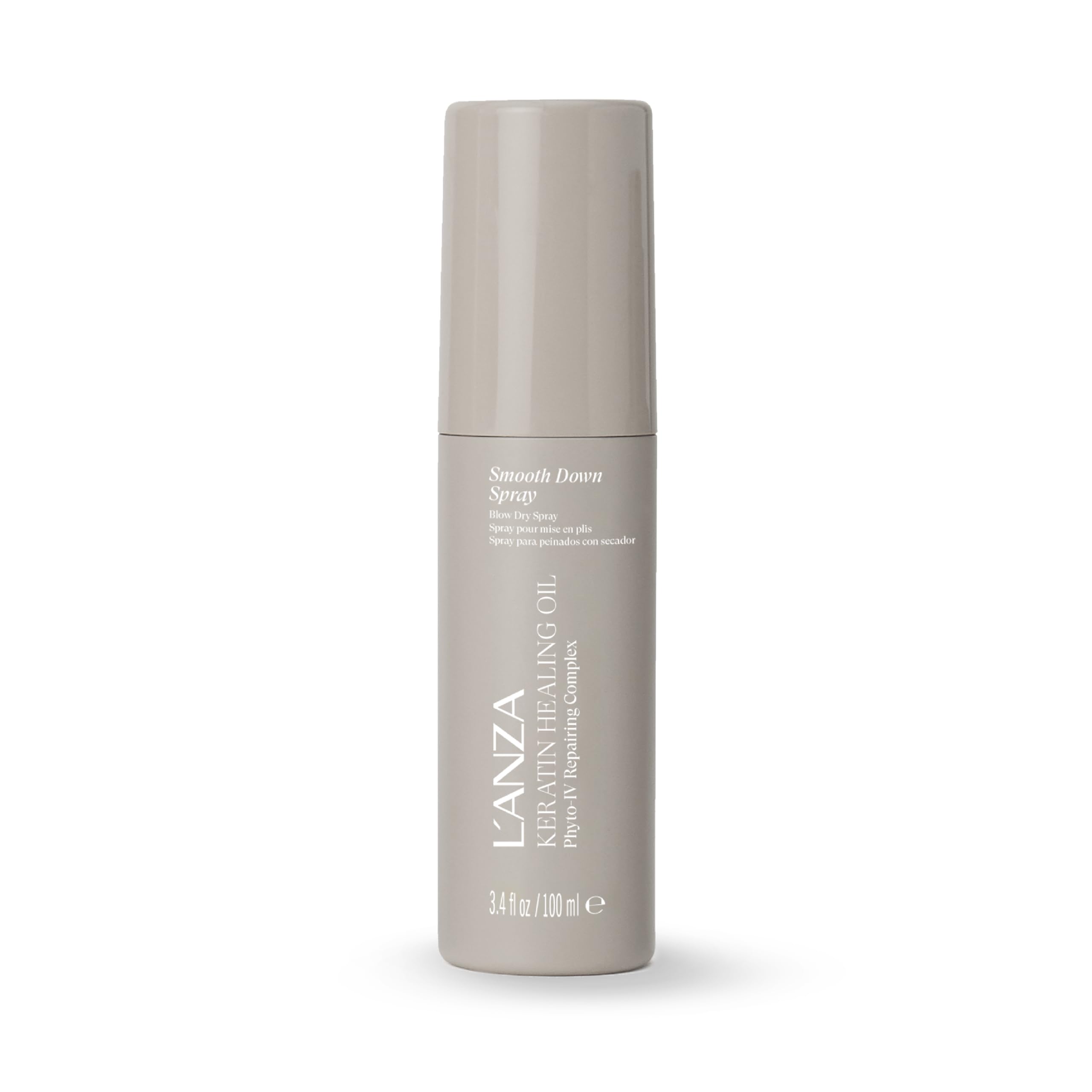 L'ANZA Keratin Healing Oil Smooth Down Blow Dry Hairs pray, Effortlessly Calms, Detangles, and Reduces Puffiness, For a Perfect Silky Looking Blow-out,For All Hair Types (3.4 Fl Oz)
