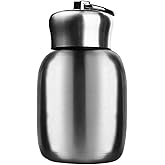 7oz/200ML Small Mini Vacuum Insulated Water Bottle Portable Leakproof Travel Mug Stainless Steel Cold and Hot Thermal Flask for Kids Children Women School Office Lunch Coffee Milk Tea (Original color)