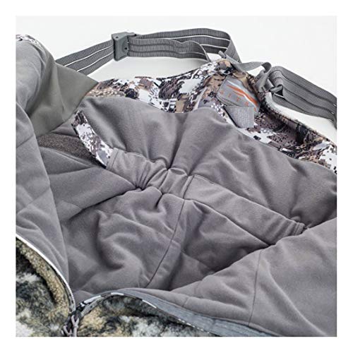 SITKA Men's Fanatic Lite Insulated Whitetail Optifade Elevated II Camo Hunting Bibs, XXX-Large - Thumbnail 3