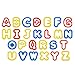 Rimobul Alphabet Dough Cutter Kit with 26 Capital Letters, Clay Modeling Tool Set & Non-Toxic Play Dough 1-2 inch, Assorted Colors