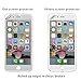 BuySShow Curved iPhone 7 Plus Privacy Screen Protector 5.5 inches Privacy Screen iPhone 7 Plus privacy tempered glass Anti Spy 0.3mm 9H Hardness Full Screen (White)