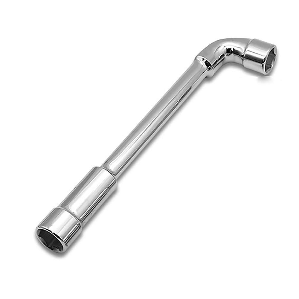 TopHomer 12MM Metric Angled Head Socket Wrench L Shaped Double Ended Hex Spanner for General Repairing
