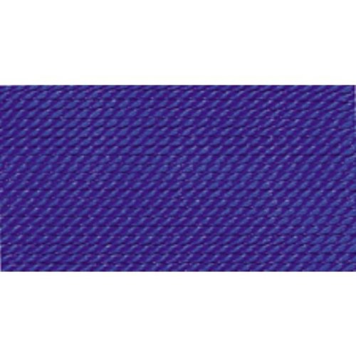 100% Silk Beading Thread, Dark Blue, Size 8, 10 Pack | BDC-240.08