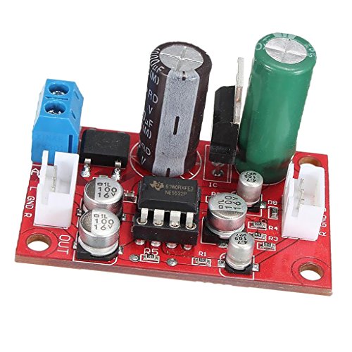 DIY NE5532 Dynamic Microphone Stereo Amplifier Board + Signal Shielding