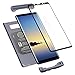 Spigen Thin Fit 360 Designed for Samsung Galaxy Note 8 Case (2017) Tempered Glass Screen Protectors Included - Orchid Gray
