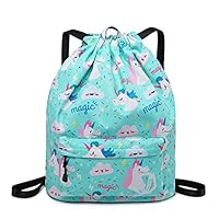 Gym bag drawstring backpack Gym Yoga Sackpack Shoulder Rucksack Beach Bag