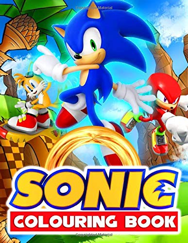 Sonic Colouring Book Kids Coloring Books With 50 Jumbo Illustrations In Black And White Boom Electric 9798656839068 Amazon Com Books
