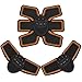 Vaculim Muscle Toner, Abdominal Muscle Toner Toning Belt ABS Stimulator (Black)