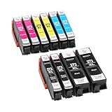 Anbo 10 pack Remanufactured Replacement for 273 xl Ink Cartridges (2 Black 2 Photo Black 2 Cyan 2 Magenta 2 Yellow) compatible to XP-600 XP-610 XP-620 XP-800 XP-810 XP-820 XP-520 Printer