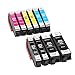 Anbo 10 pack Remanufactured Replacement for 273 xl Ink Cartridges (2 Black 2 Photo Black 2 Cyan 2 Magenta 2 Yellow) compatible to XP-600 XP-610 XP-620 XP-800 XP-810 XP-820 XP-520 Printer