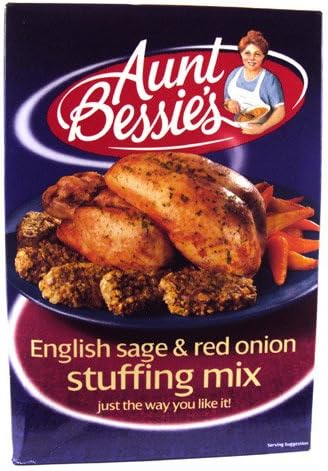Aunt Bessies Sage & Red Onion Stuffing Mix 170g