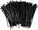250 Premium Heavy Duty 6 Inch Zip Ties | Black Nylon Cable Ties | XGS Wire Ties by APTronix (6 Inch, Black)