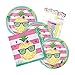 Pineapple N Friends Party Theme Plates and Napkins Serves 16 With Birthday Candles