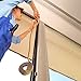 Self-adhesive Weather Stripping EPDM Sealing Strips Foam Peel & Stick Draught Excluder for Doors and Windows
