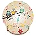 iColor Mouse Pad with Wrist Rest Nonslip Ergonomic Memory Foam Pain Relief Mousepad Desk Mat (9