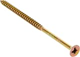 ForgeFix Multi-Purpose Single Thread Screws 6.0 x 120mm Zinc Yellow Passivated view 2