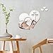 JHKUNO 3D Mirror Stickers Love Hearts Wall Sticker Decal DIY Home Room Art Mural Decor Removable Mirror Wall Stickers