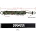STEVEN G Men's Survival Gear Adjustable Professional Paracord Fashion Sport Bracelet with Firestarter and Striker/Cutter for Outdoor Adventures Prime Gift, Army Green