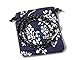 VIRGINSTONE Silver Fish Hook Bracelets on Colorful Nylon Ropes (Black & Gray)