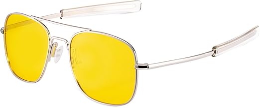 gafas aviador amarillas