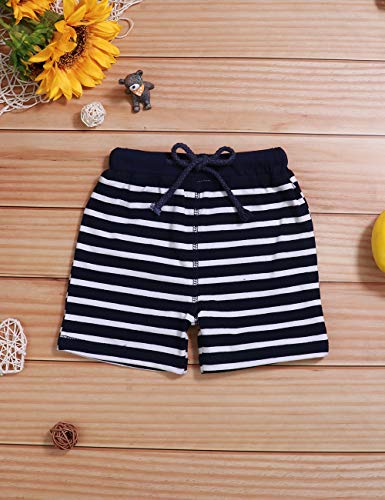 Toddler Baby Boy Clothes Short Sleeve Funny Letter Sweatshirt Top + Camouflage Shorts Summer Breathable Outfit Set (Grey, 4-5 T)