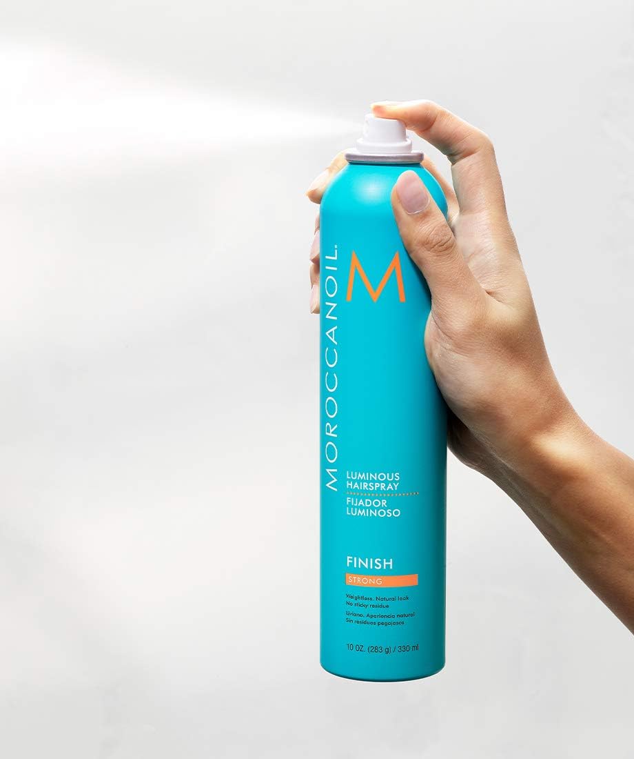 Amazon Co Jp Moroccanoil モロッカンオイル ルミノーサ ヘアスプレー ストロング 330ml アルガンオイル配合 ヘアスプレー ラグジュアリービューティー
