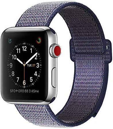 BEA FASHION Sport Bands Compatible with Apple Watch Band 38mm 42mm Soft Breathable Woven Nylon Replacement Band Sport Loop for Apple Watch Series 3 Series 2 Series 1