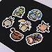 Jiquan My Neighbor Totoro Stickers, Waterproof Vinyl Decal Stickers for Car, Laptop, Phone, Luggage, 21PCS/Set