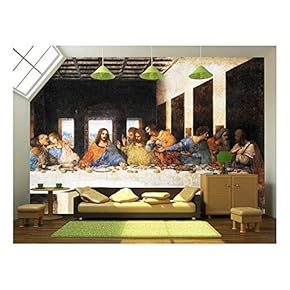 The Green Creeper Plant on a White Wall Creates a Beautiful Background - Removable Wall Mural | Self-Adhesive Large Wallpaper - (66"x96", Artwork - 27)