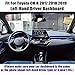 GTINTHEBOX Custom Fit Dashboard Black Center Non-Slip Console Cover Dash Mat Protector Sunshield Cover Pad for 2017 2018 2019 2020 2021 Toyota CHR CH-R